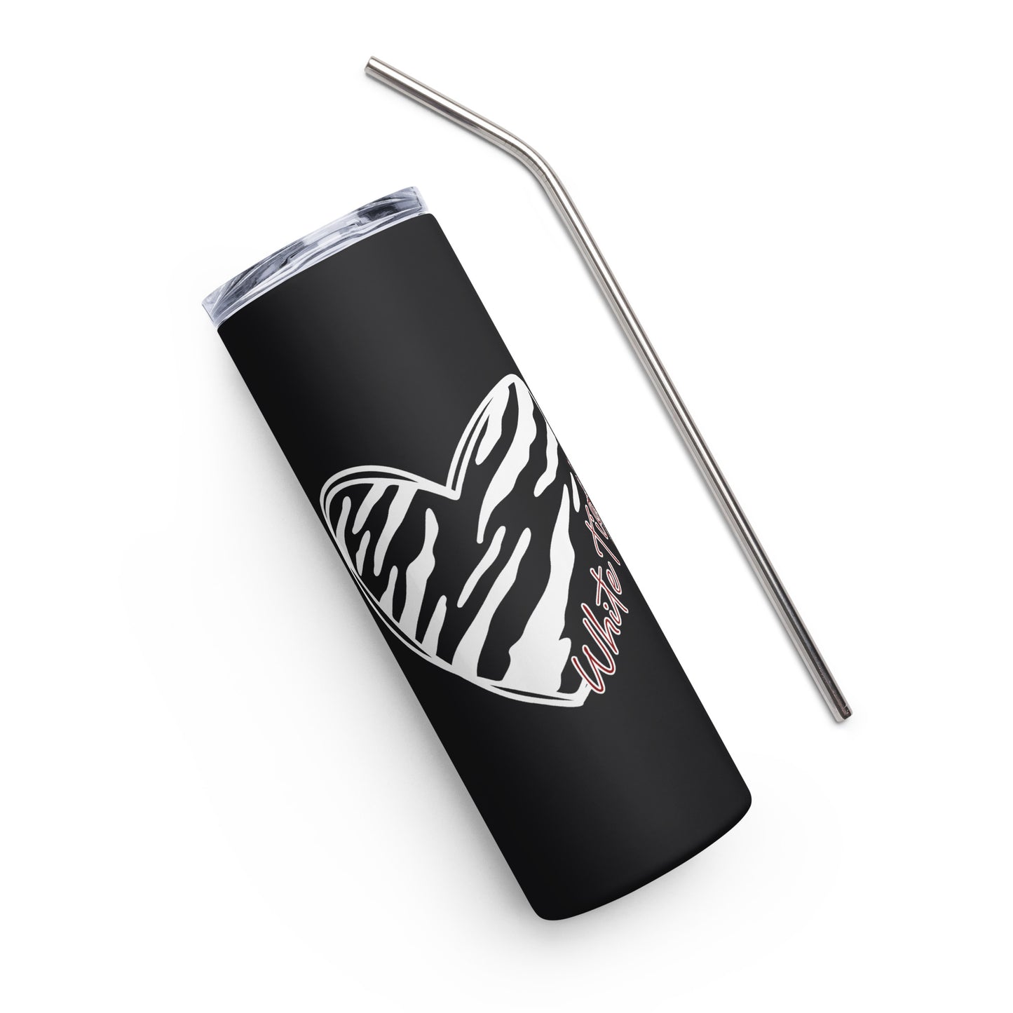"White Tigers" Stainless steel tumbler