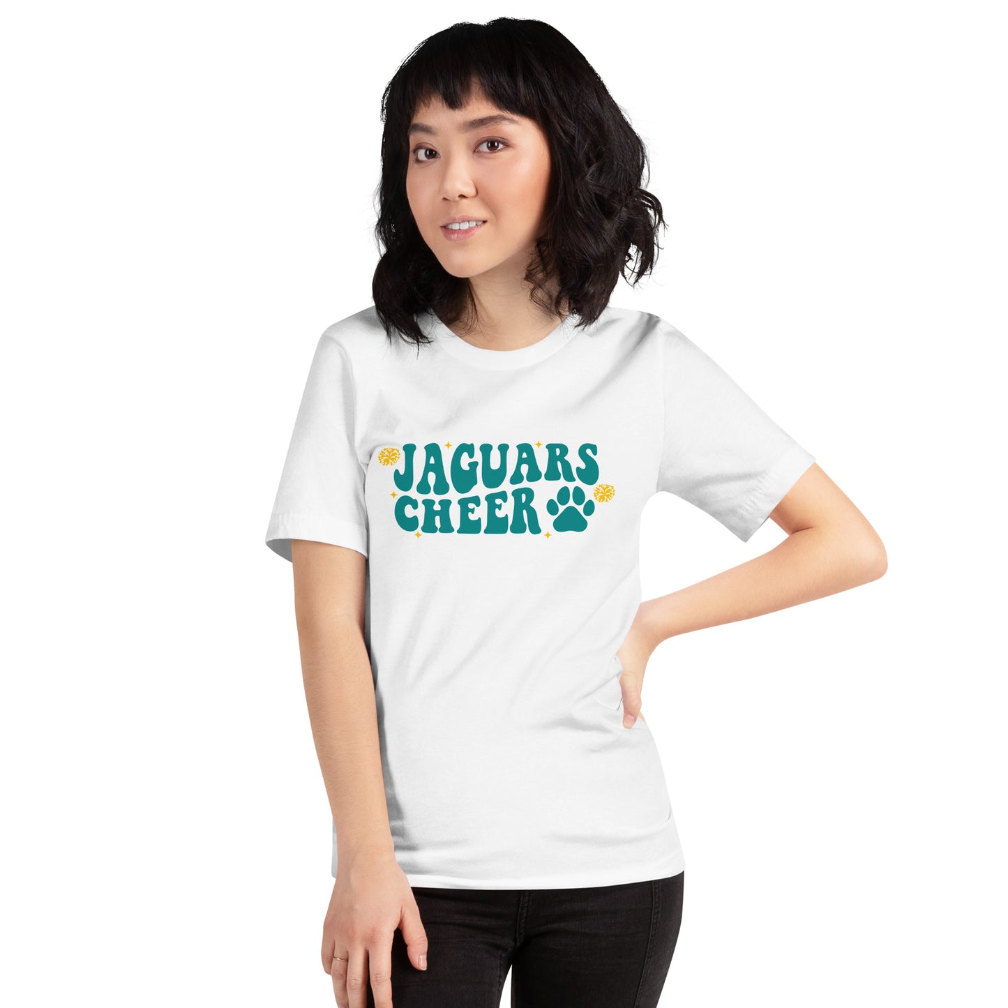 "Jaguar Cheer" Unisex t-shirt
