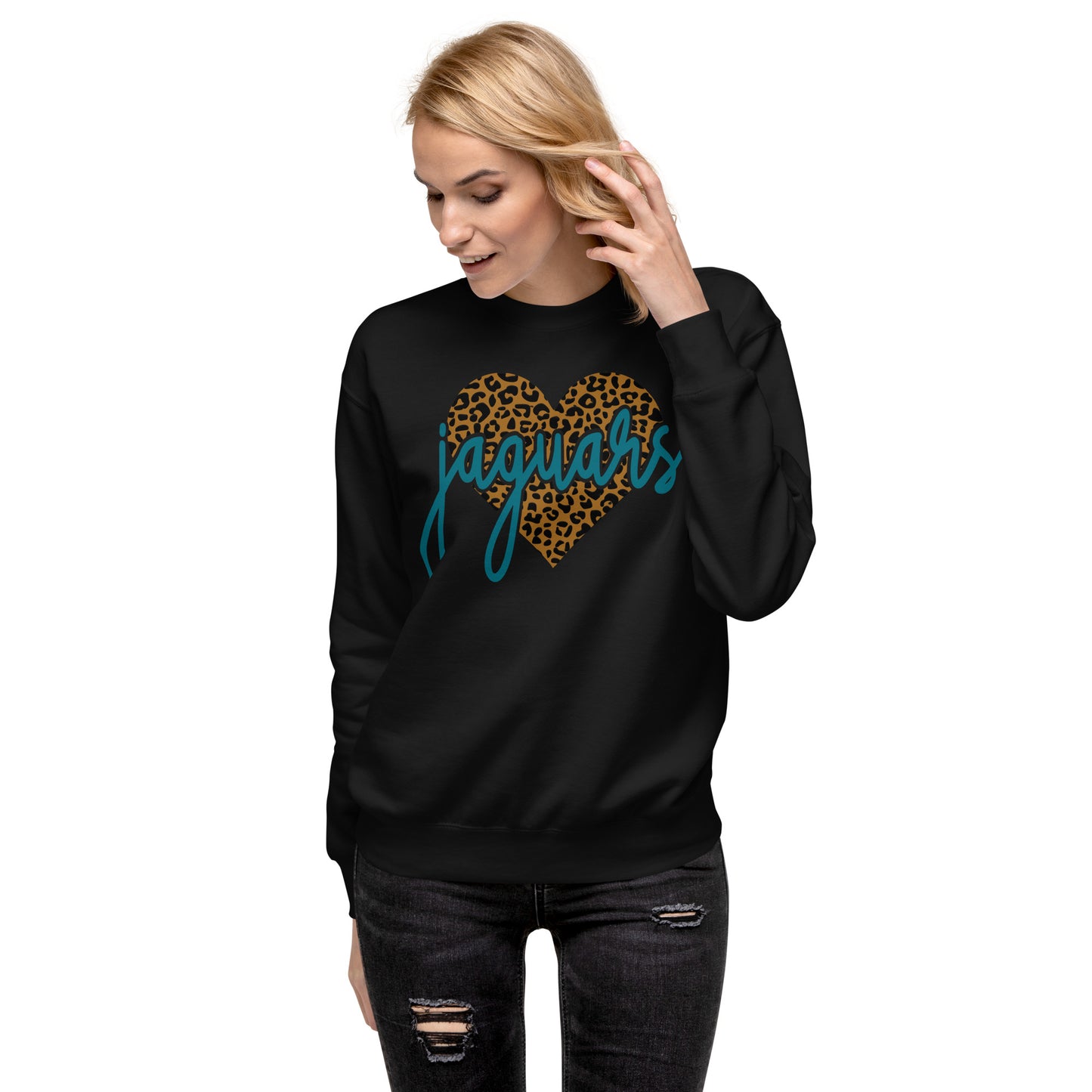 "Jaguar Heart" Unisex Premium Sweatshirt