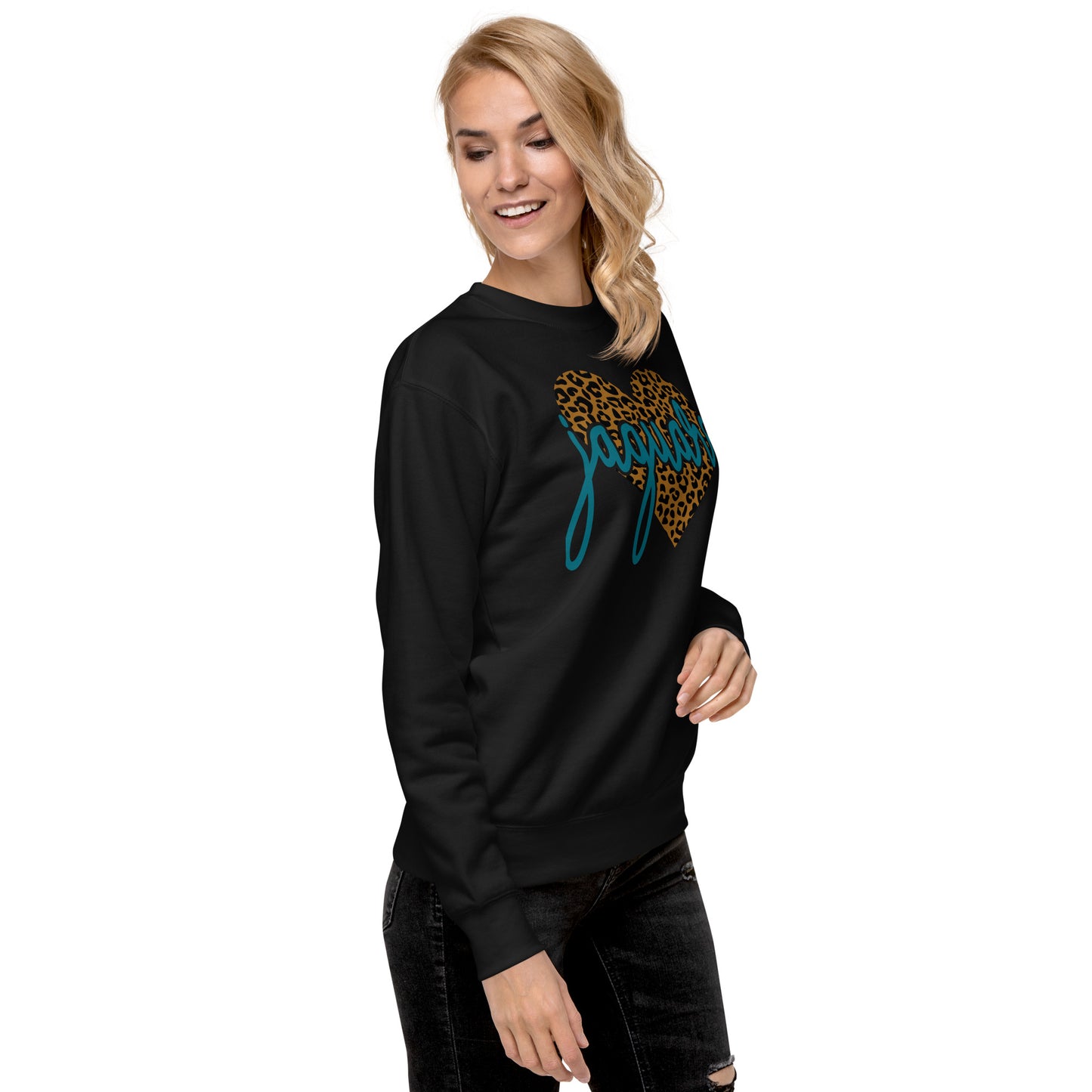 "Jaguar Heart" Unisex Premium Sweatshirt