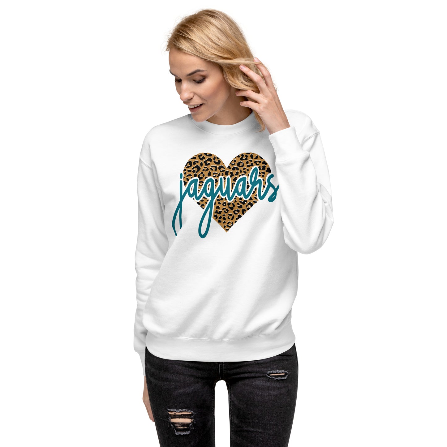 "Jaguar Heart" Unisex Premium Sweatshirt