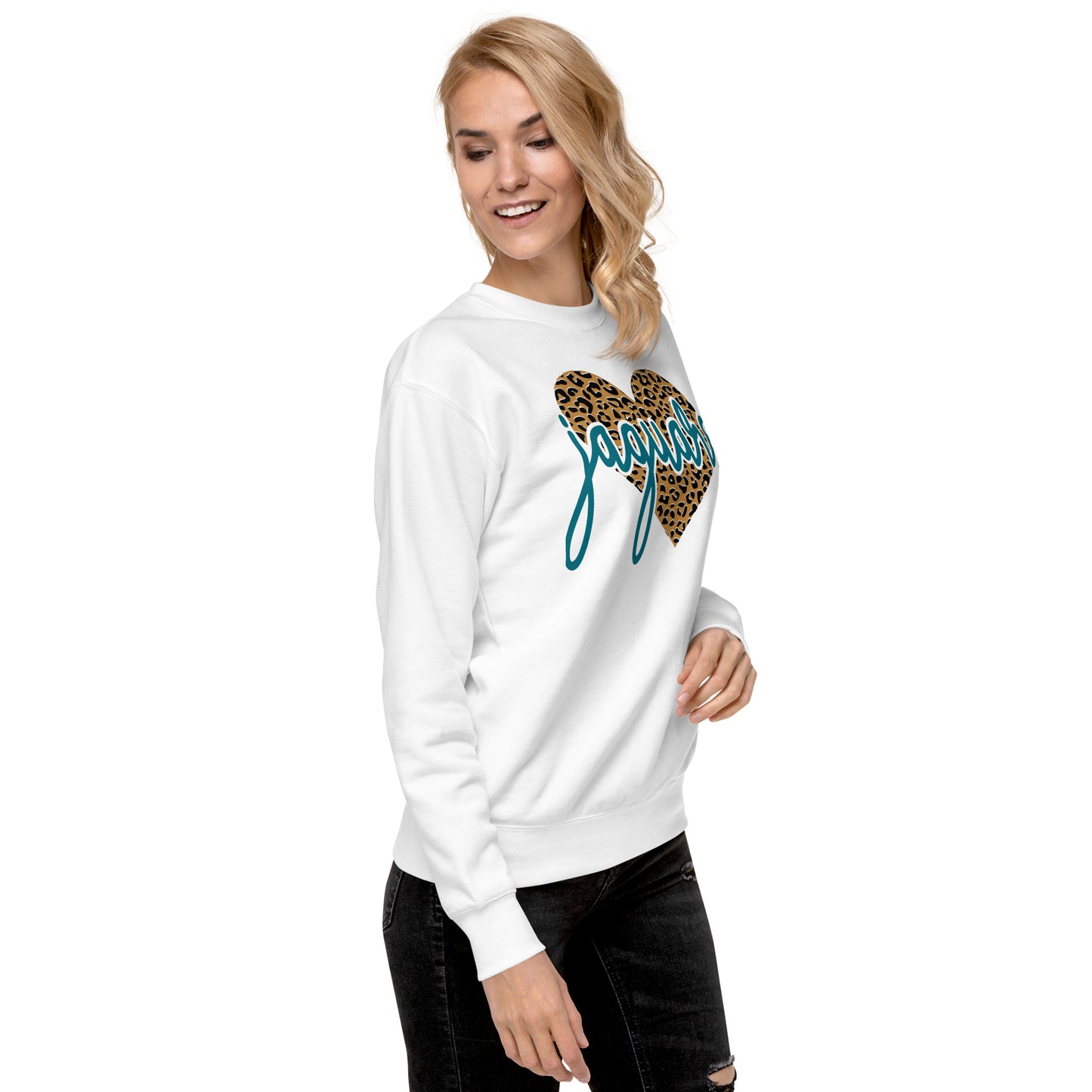 "Jaguar Heart" Unisex Premium Sweatshirt