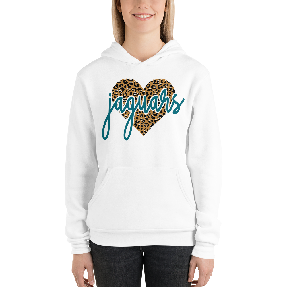"Jaguar Heart" Unisex hoodie (Super Soft)