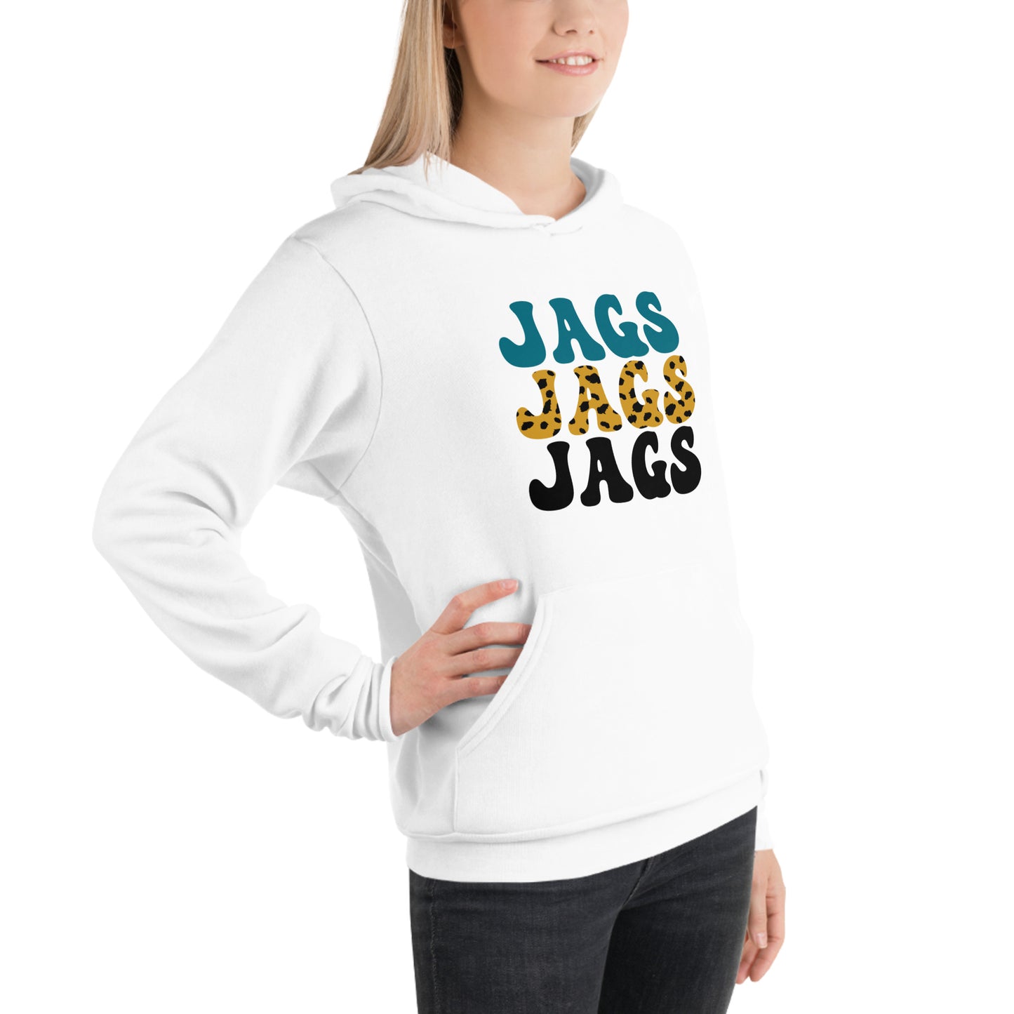 "Jags Jags Jags" Unisex hoodie (Super Soft)