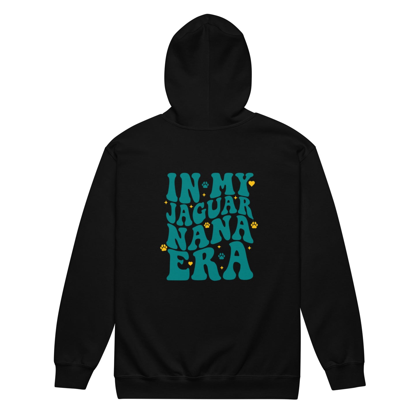 "In My Jaguar Nana Era" Unisex heavy blend zip hoodie