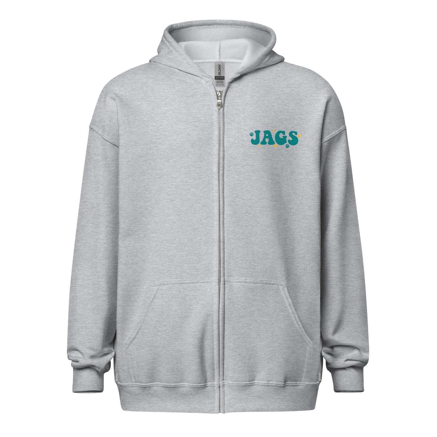 "In My Jaguar Nana Era" Unisex heavy blend zip hoodie