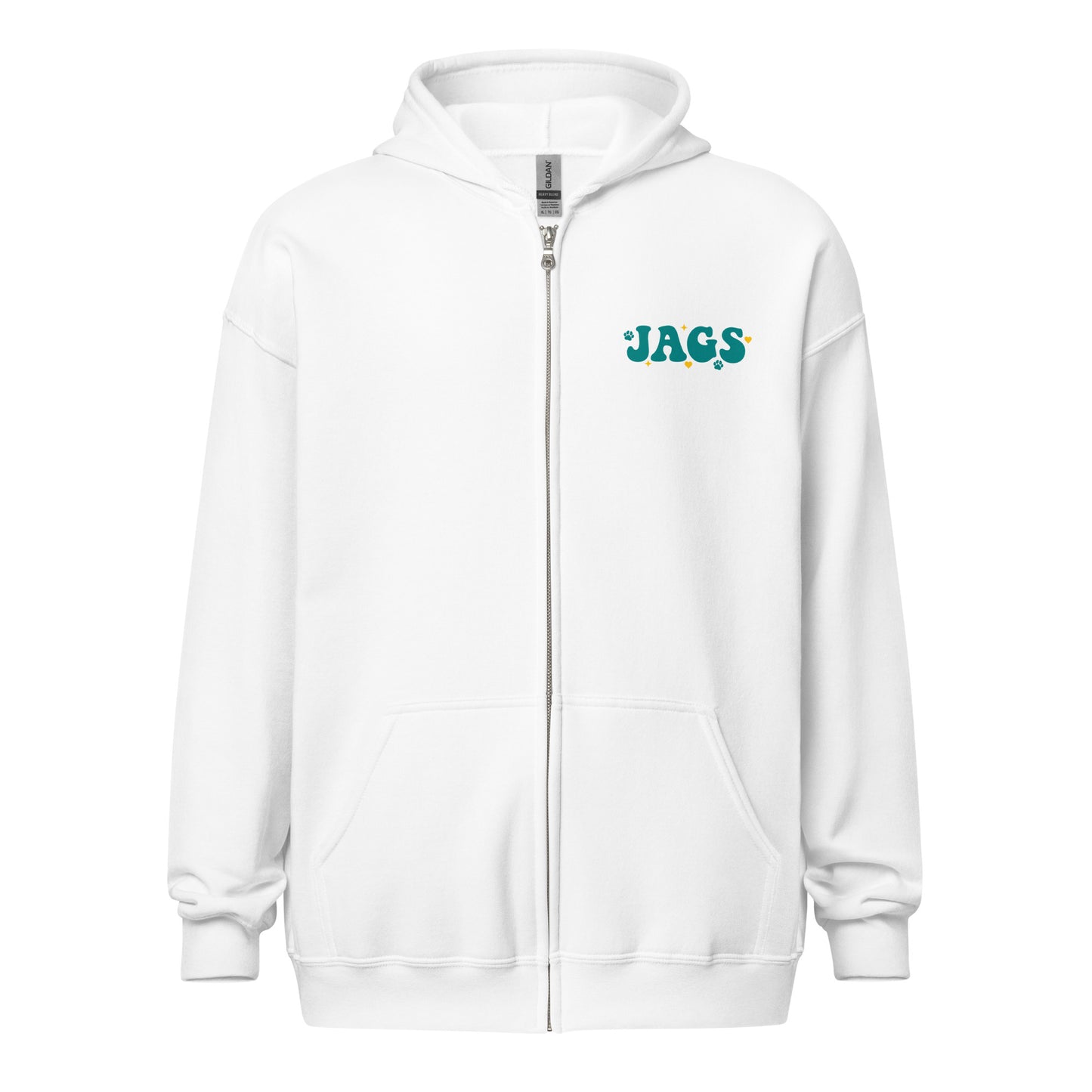 "In My Jaguar Nana Era" Unisex heavy blend zip hoodie