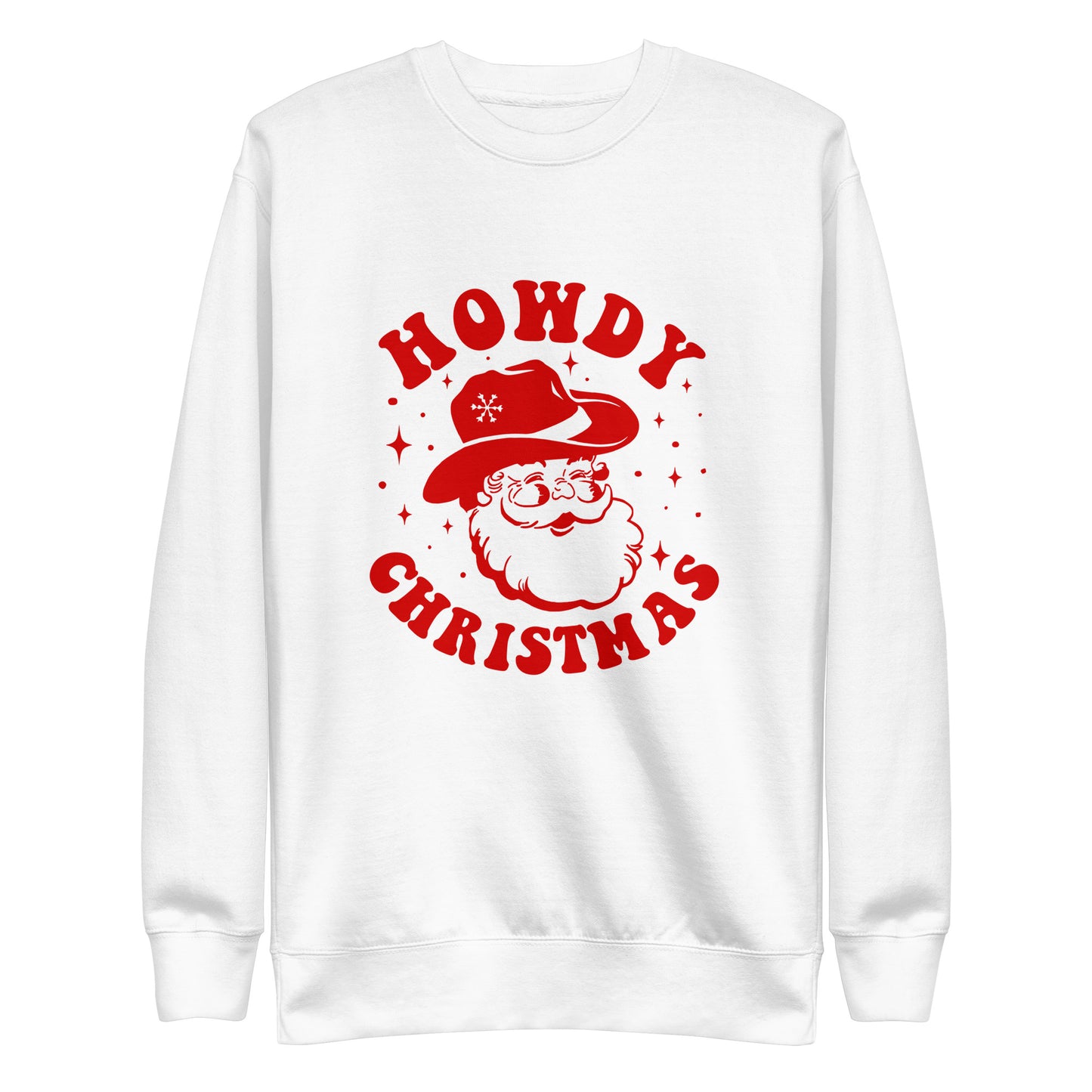 "Howdy Christmas" Premium Sweatshirt