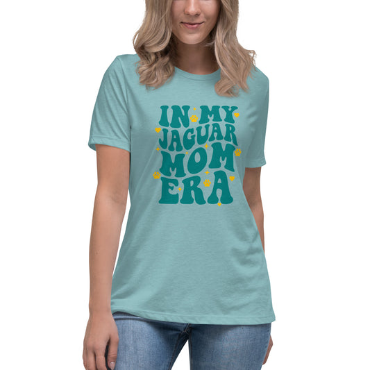 "In My Jaguar Mom Era" Women's Relaxed T-Shirt