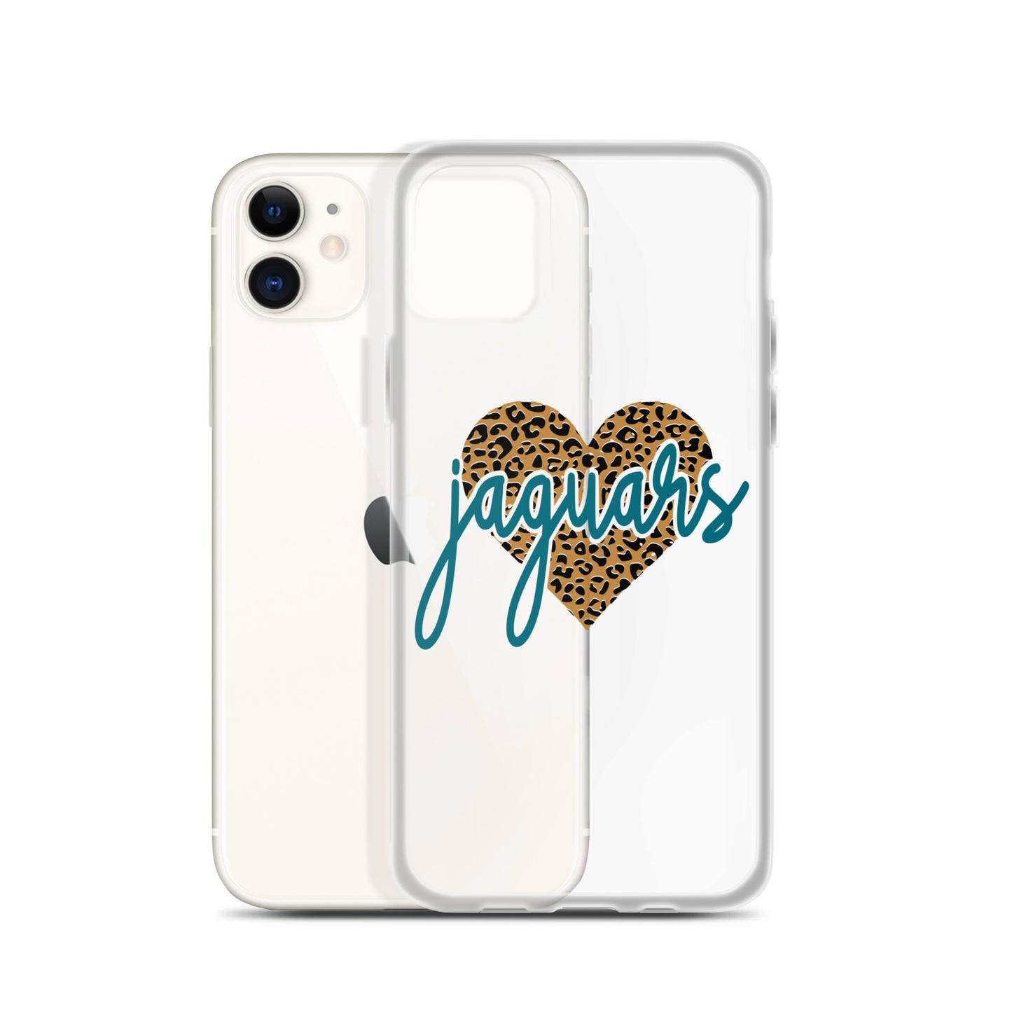 "Jaguar Heart" Clear Case for iPhone®