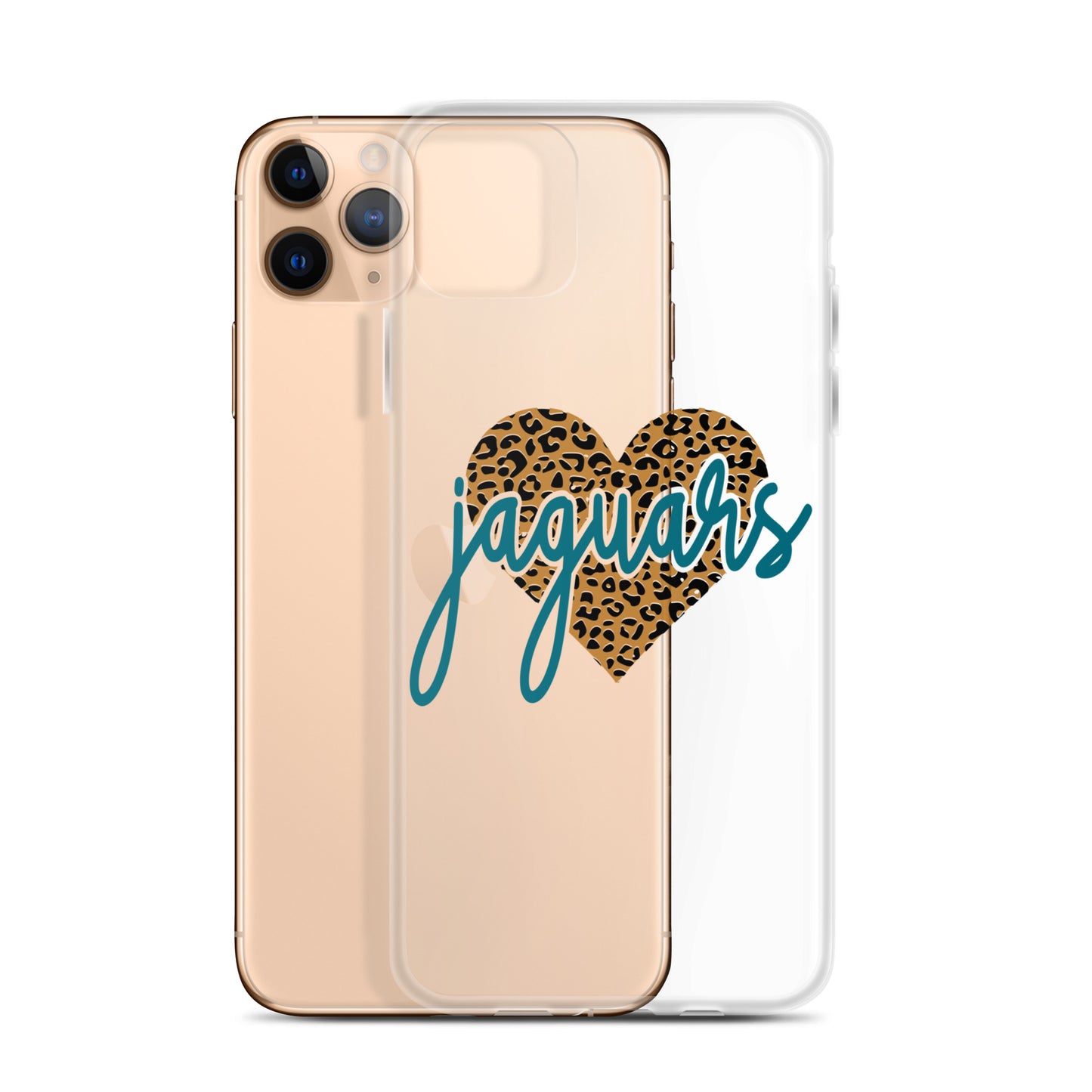 "Jaguar Heart" Clear Case for iPhone®