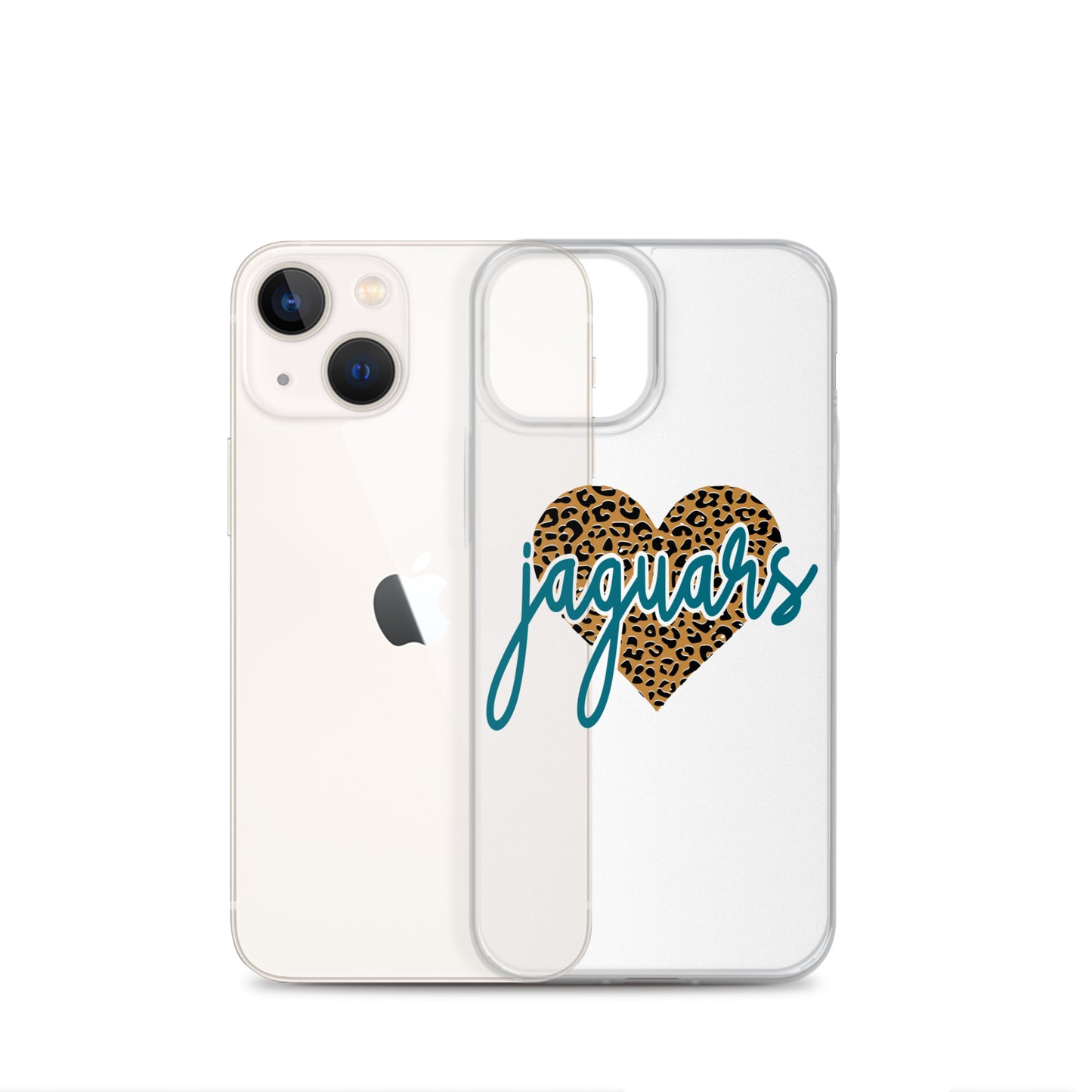 "Jaguar Heart" Clear Case for iPhone®