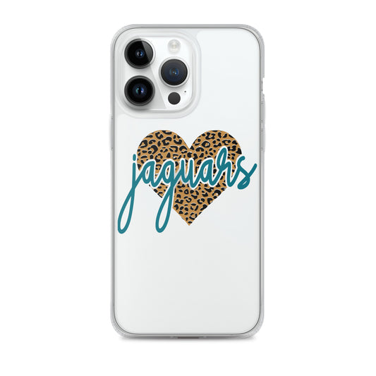 "Jaguar Heart" Clear Case for iPhone®