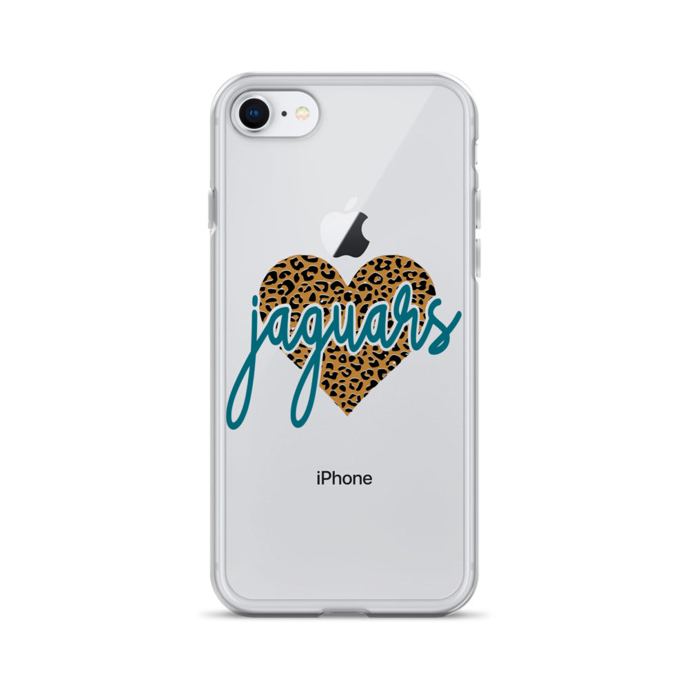 "Jaguar Heart" Clear Case for iPhone®