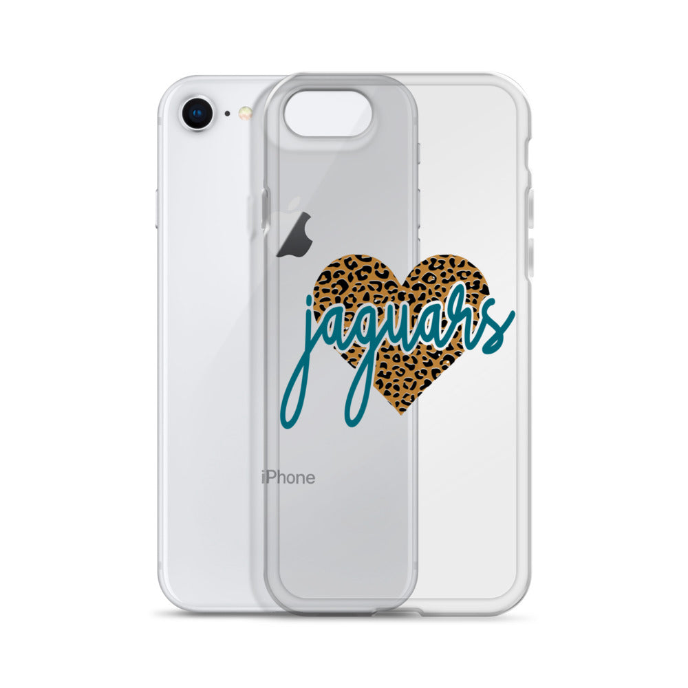 "Jaguar Heart" Clear Case for iPhone®