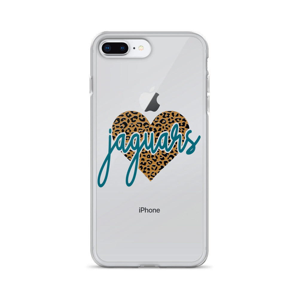 "Jaguar Heart" Clear Case for iPhone®