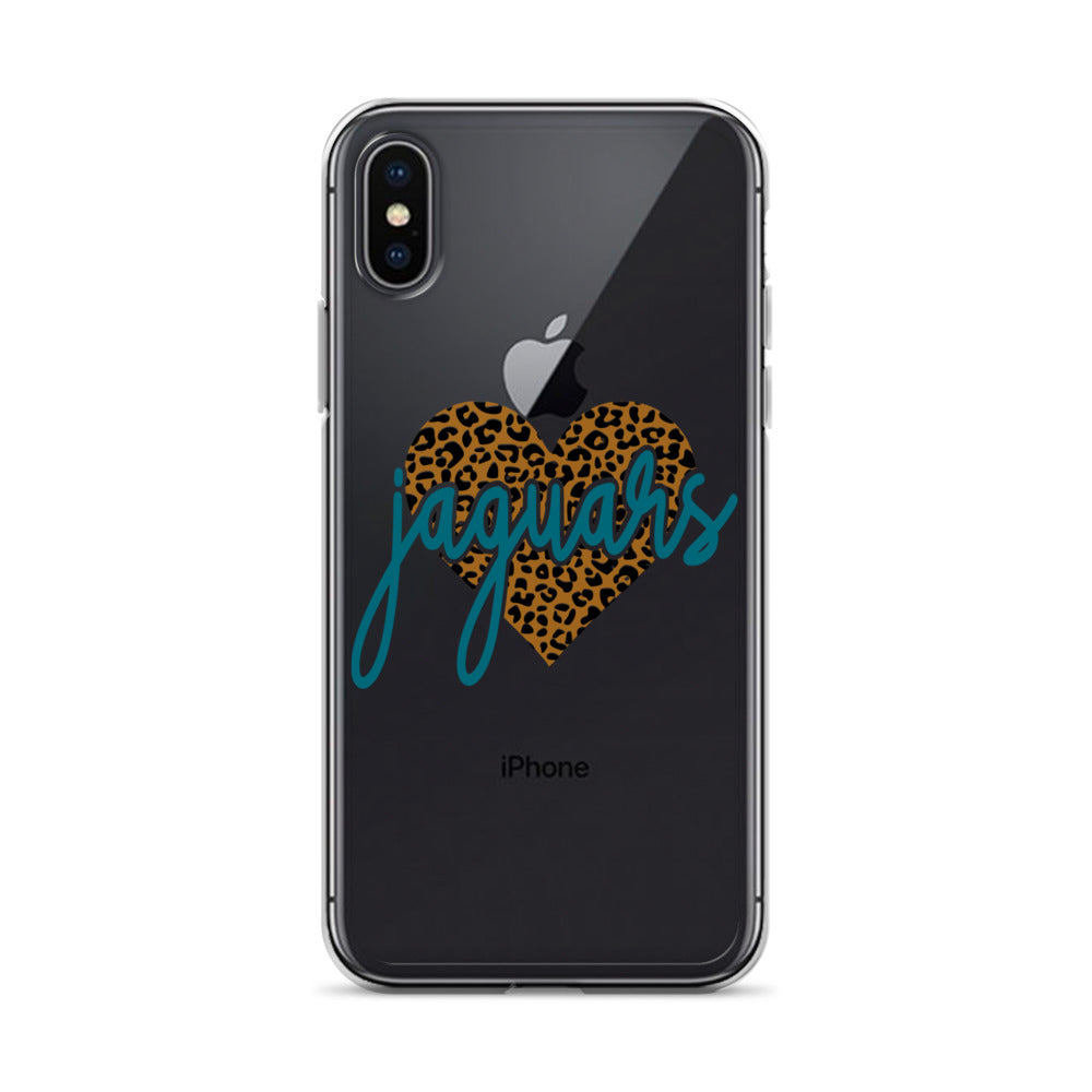 "Jaguar Heart" Clear Case for iPhone®