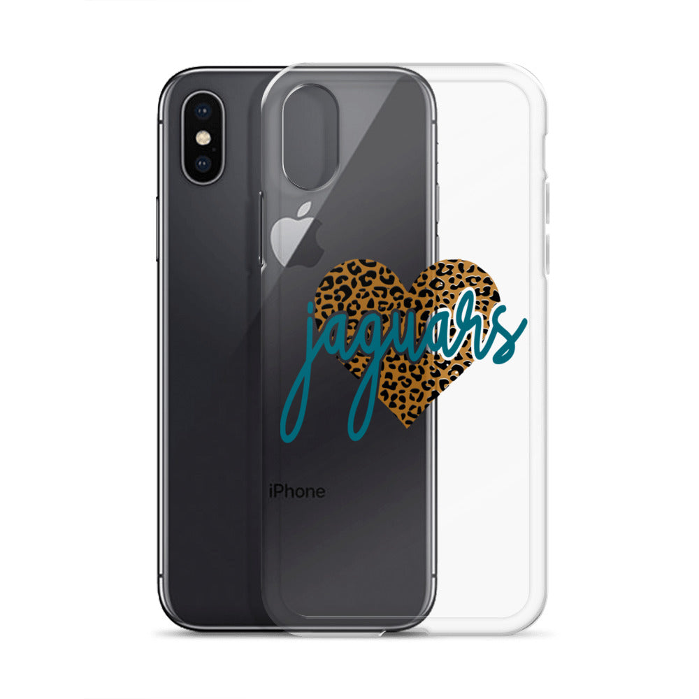 "Jaguar Heart" Clear Case for iPhone®