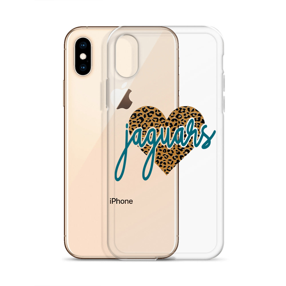 "Jaguar Heart" Clear Case for iPhone®