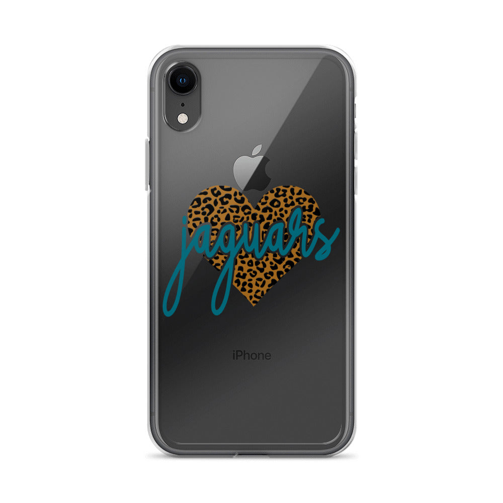 "Jaguar Heart" Clear Case for iPhone®