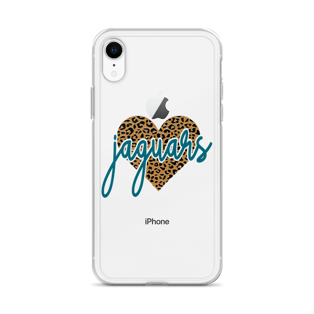 "Jaguar Heart" Clear Case for iPhone®