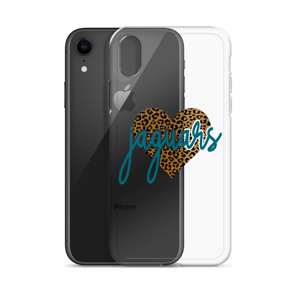 "Jaguar Heart" Clear Case for iPhone®