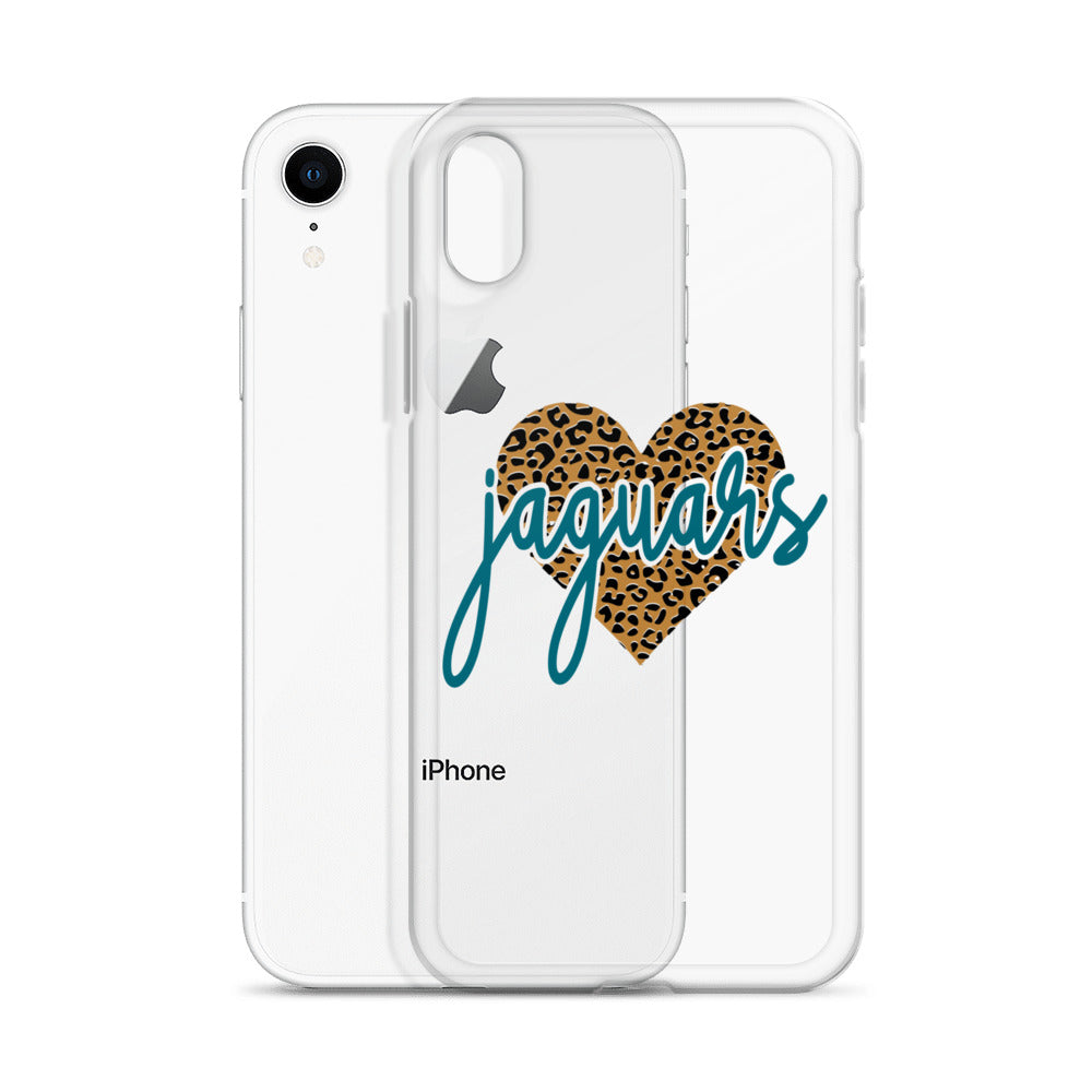 "Jaguar Heart" Clear Case for iPhone®