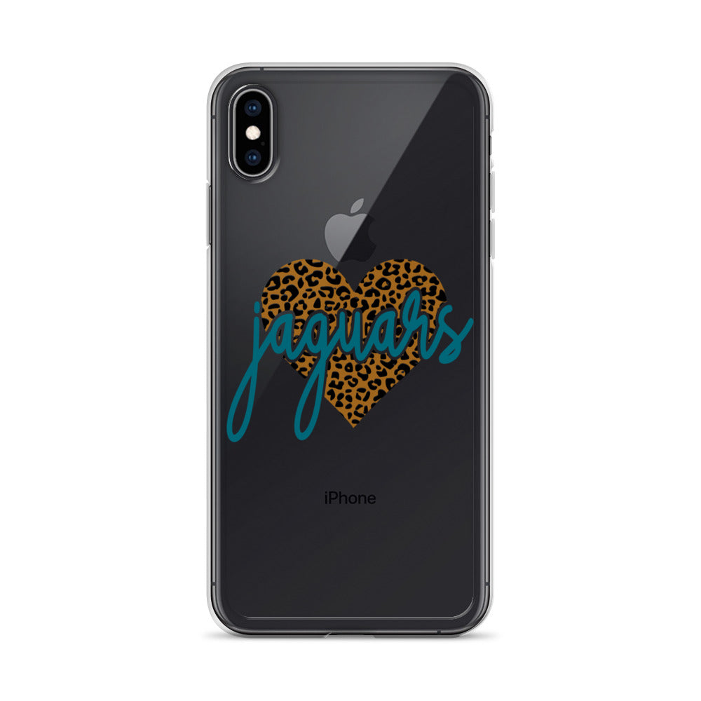 "Jaguar Heart" Clear Case for iPhone®