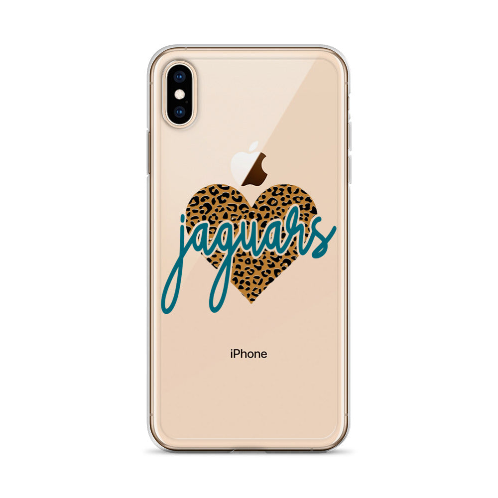 "Jaguar Heart" Clear Case for iPhone®