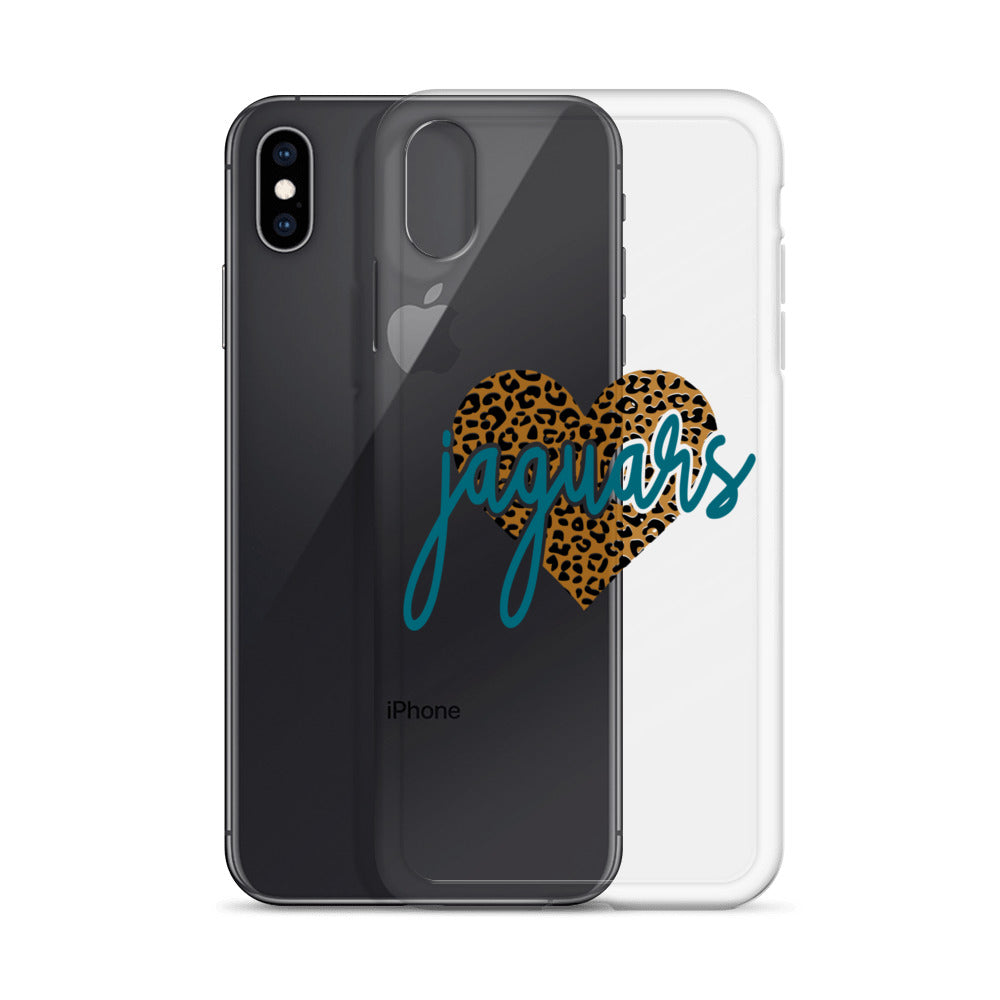 "Jaguar Heart" Clear Case for iPhone®