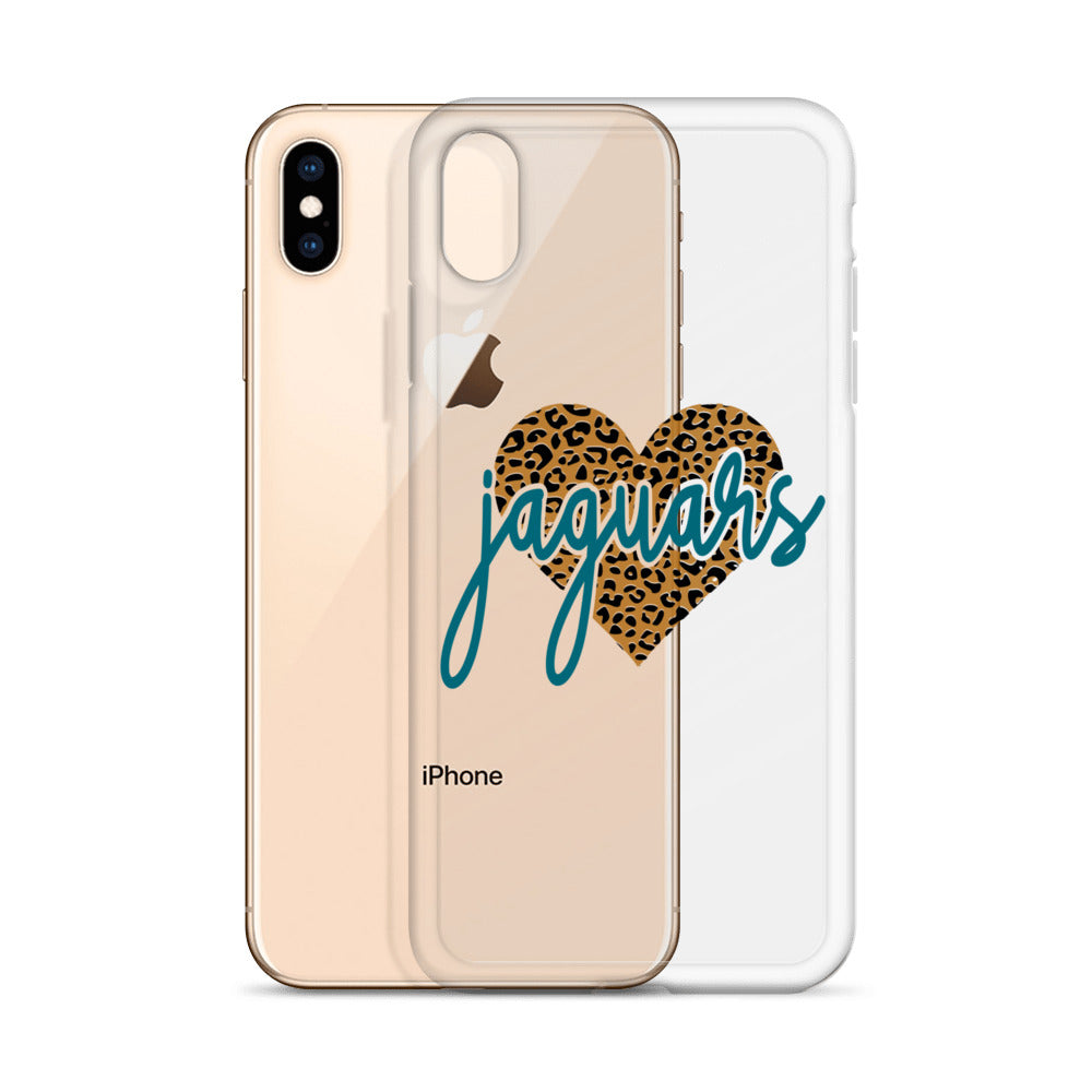 "Jaguar Heart" Clear Case for iPhone®