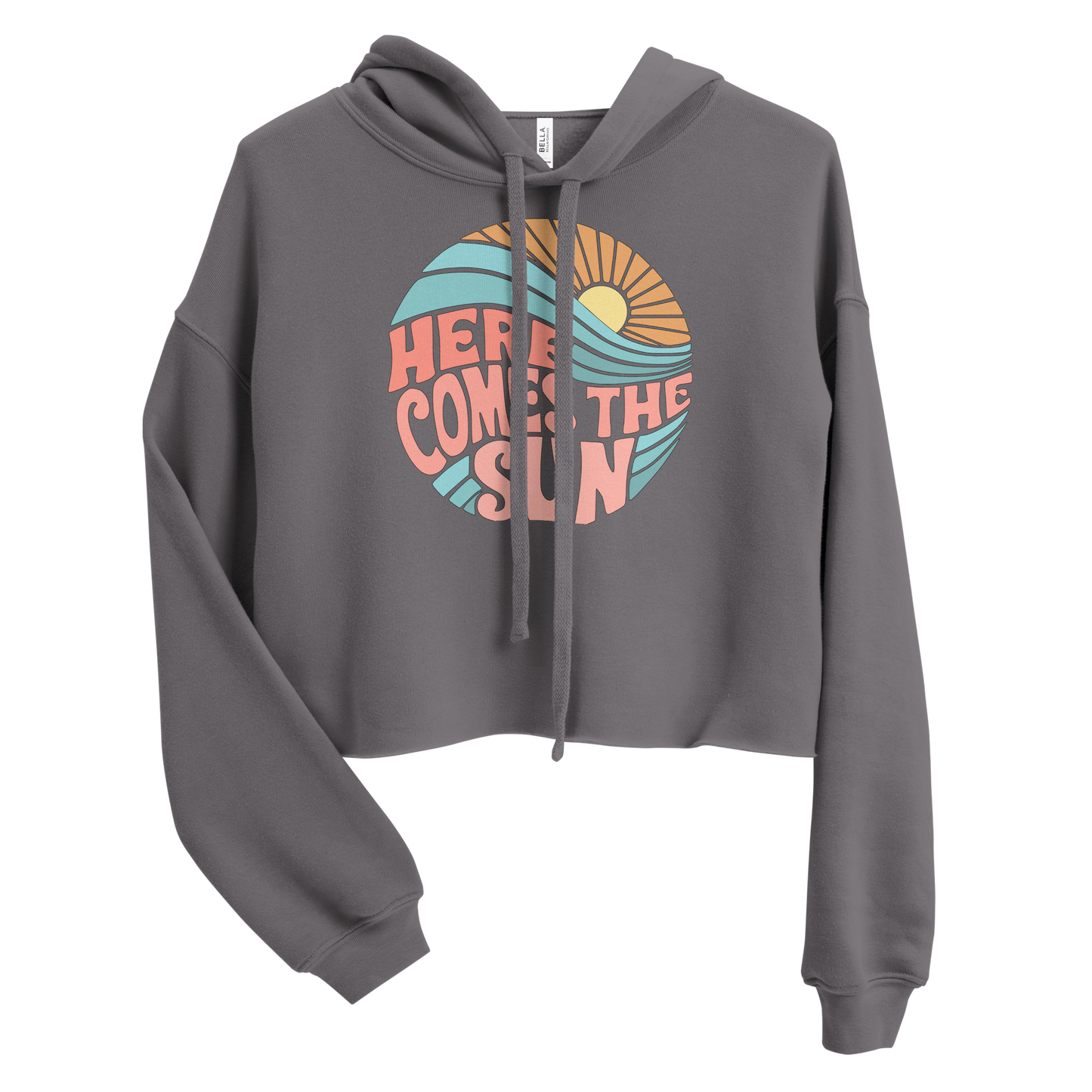 "Here Comes the Sun" Crop Hoodie